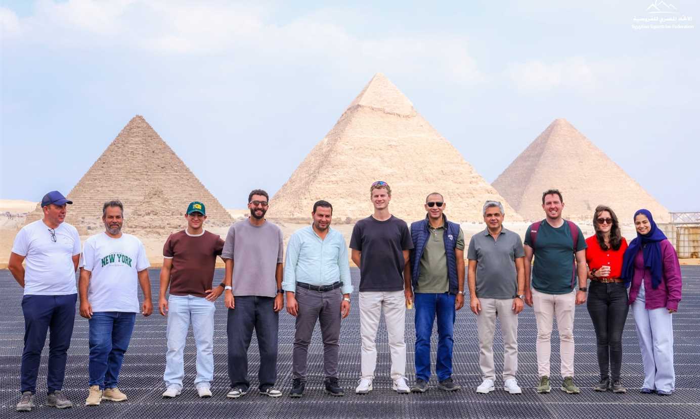 أهرامات الجيزة تستضيف جولة لونجين العالمية لقفز الحواجز