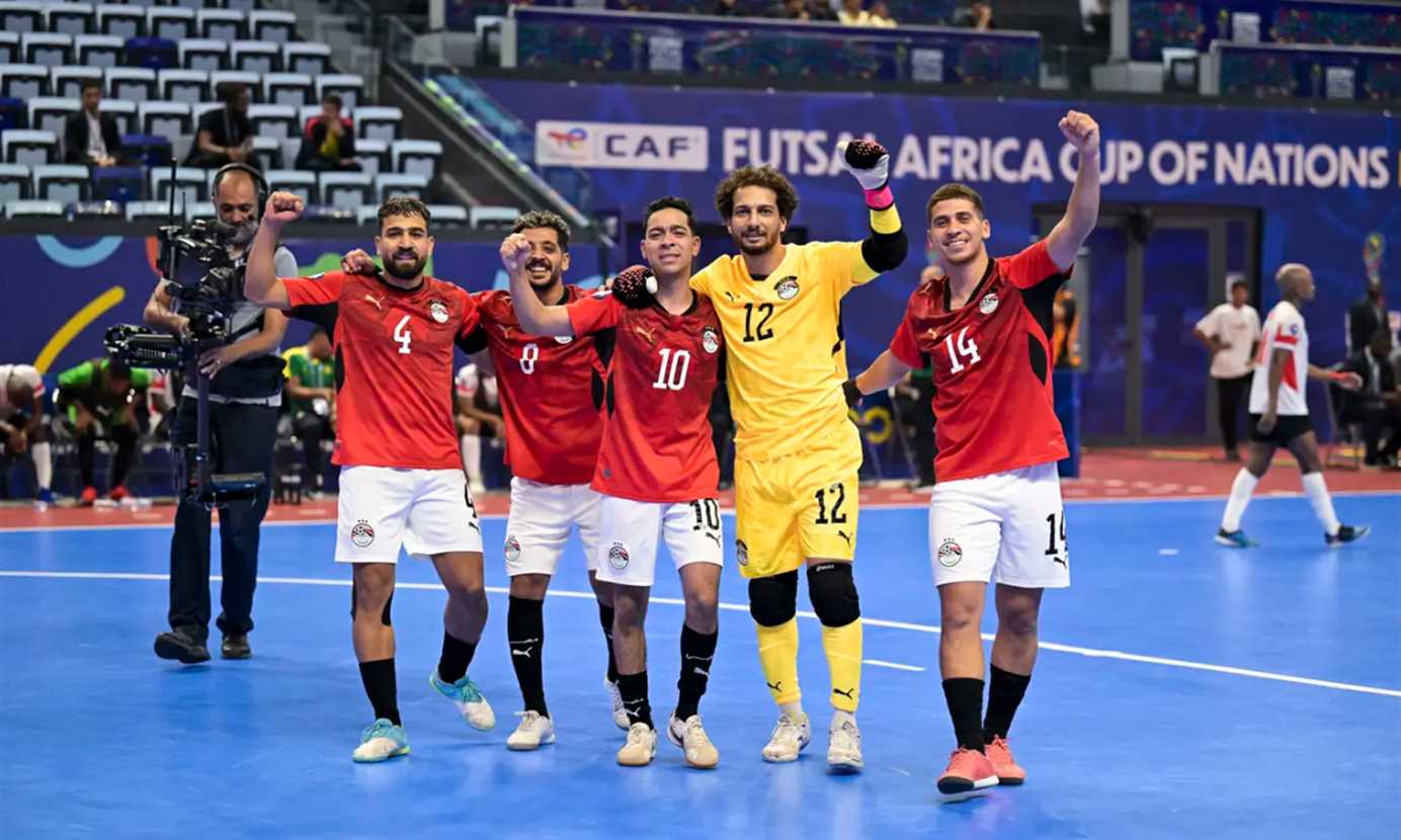 مباشر كرة صالات نصف نهائي إفريقيا – مصر (0)-(0) المغرب.. انطلاق المباراة