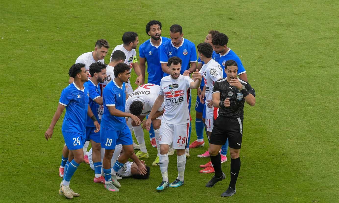 حمادة القلاوي - بترول أسيوط ضد الزمالك