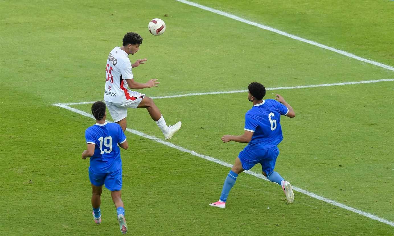 محمد حمد - الزمالك ضد بترول أسيوط