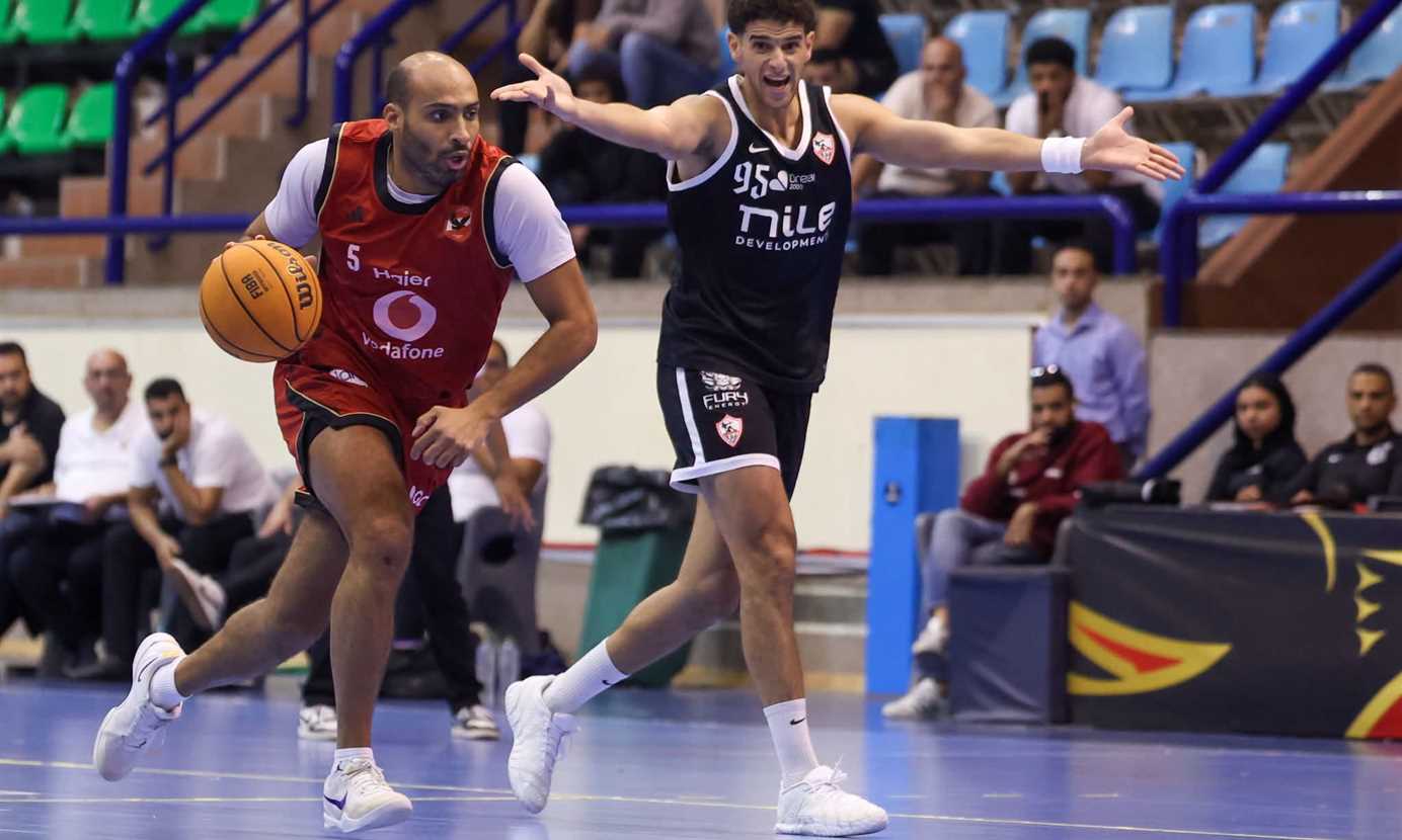 عمرو الجندي لاعب الأهلي لكرة السلة